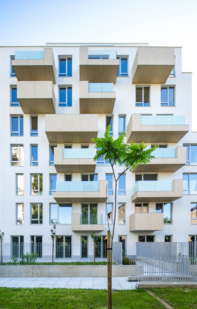 Разчупеният архитектурен силует и спокойствието на тихите вътрешноквартални улици в квартал Гео Милев правят сграда AURORA желан дом или работно място