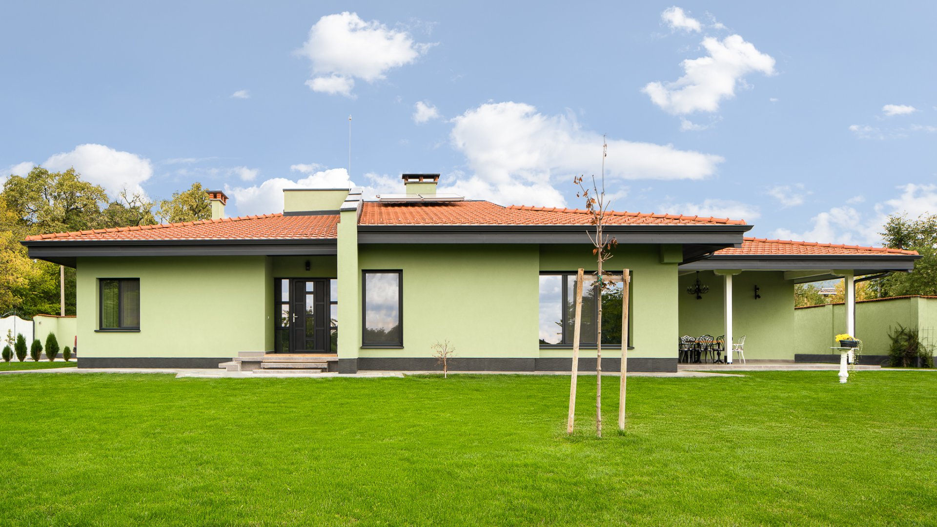 Еднофамилна жилищна сграда в Красновски бани